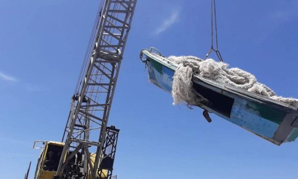 Λασίθι: Απομακρύνθηκαν τόνοι σκουπιδιών και μπάζων από τη νήσο Χρυσή